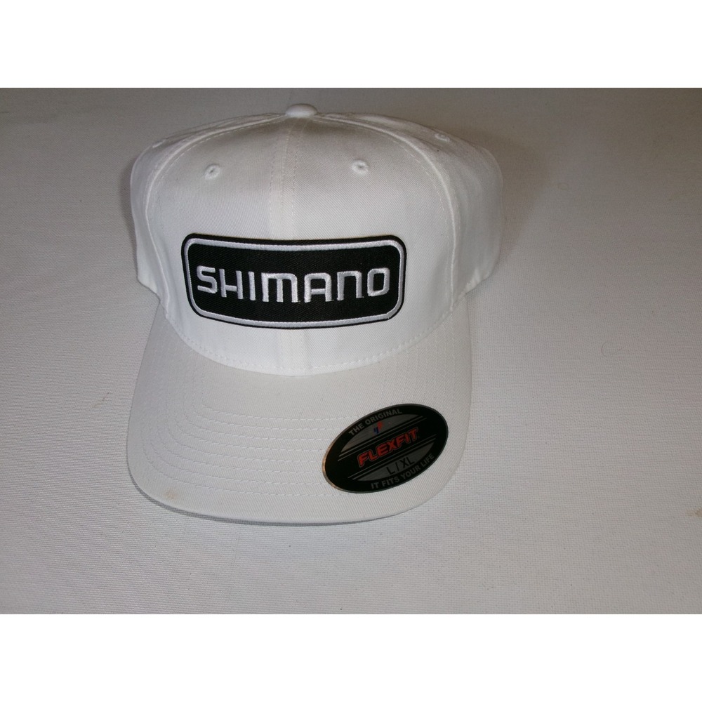 SHIMANO FITTED FISHING BEACH GOLF HAT CAP VINTAGE DEADSTOCK U5